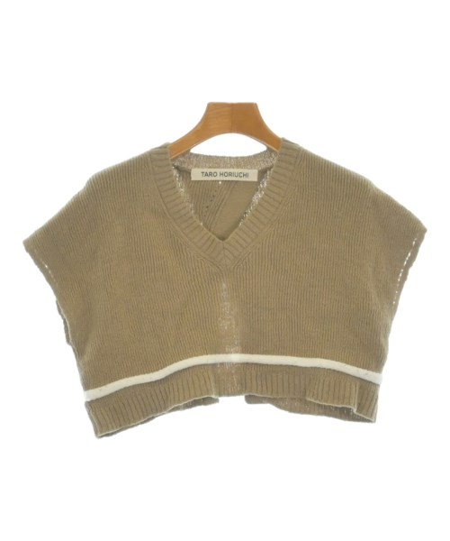 TARO HORIUCHI(タロウホリウチ)ニット・セーター ベージュ サイズ:F/2200674844018
