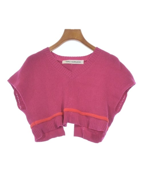 TARO HORIUCHI(タロウホリウチ)ベスト ピンク サイズ:F/2200649749119