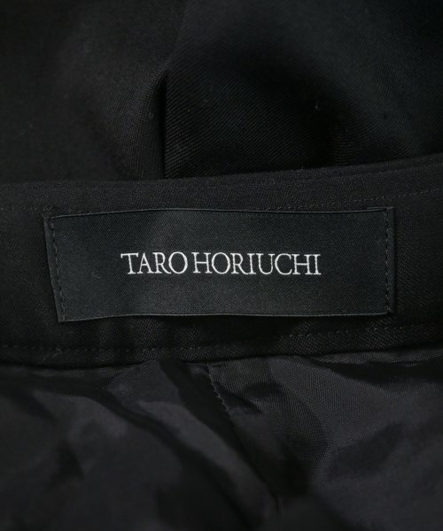 TARO HORIUCHI（タロウホリウチ）スラックス 黒 サイズ:2(M位) レディース/2200660424187