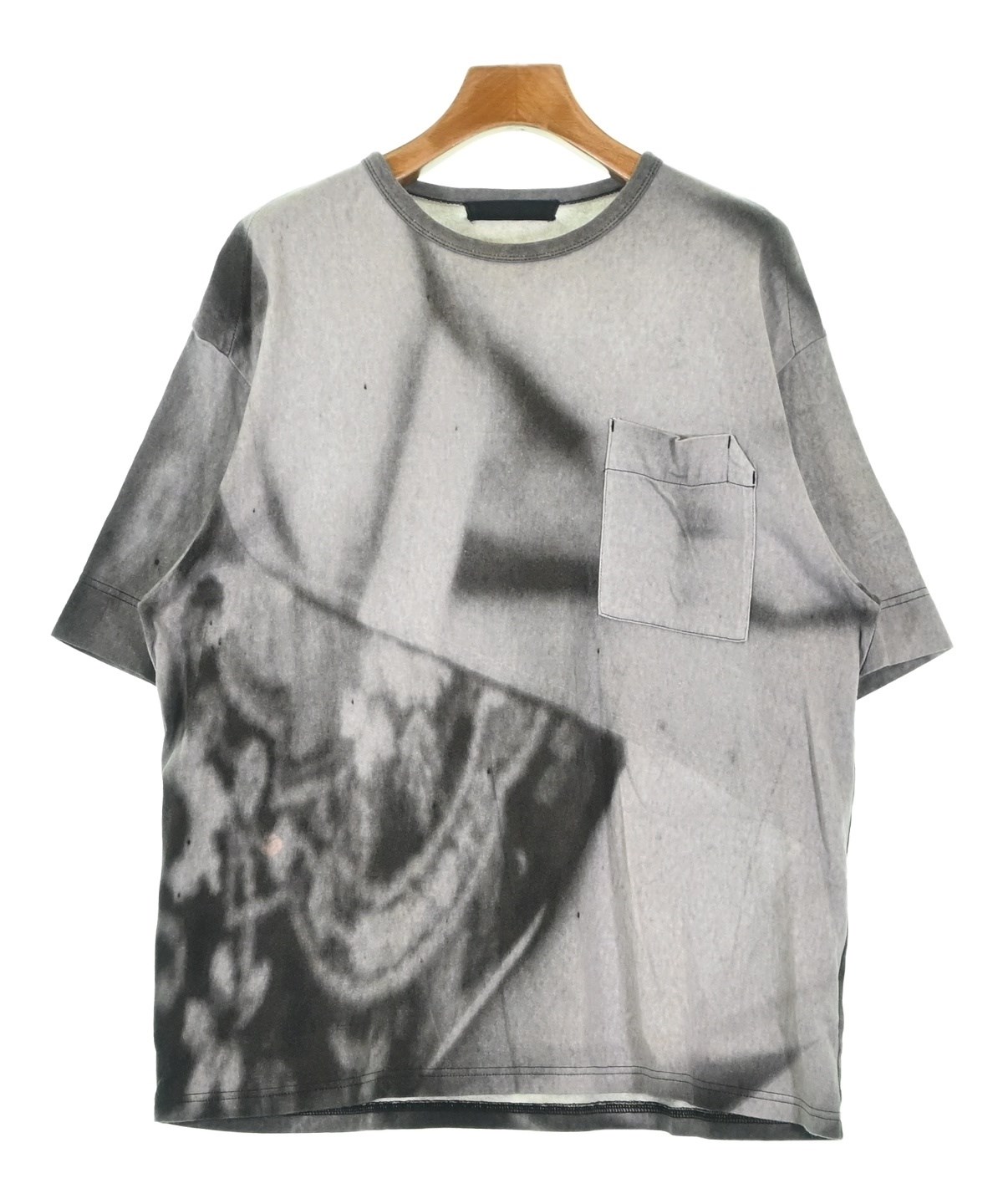 TARO HORIUCHI タートルカットソー　定価28600円 TARO HORIUCHI（タロウホリウチ）Tシャツ・カットソー グレー サイズ:1