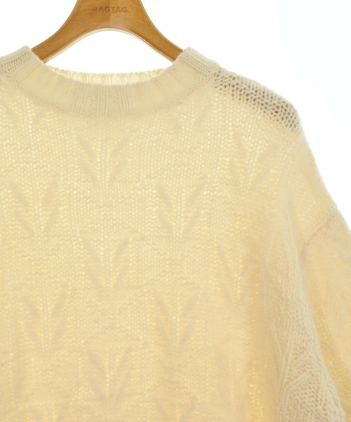 TARO HORIUCHI（タロウホリウチ）ニット・セーター 白 サイズ:2(M位) メンズ/2200661435014