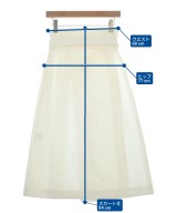 THE IRON（アイロン）ロング・マキシ丈スカート 白 サイズ:S レディース/2200655163091