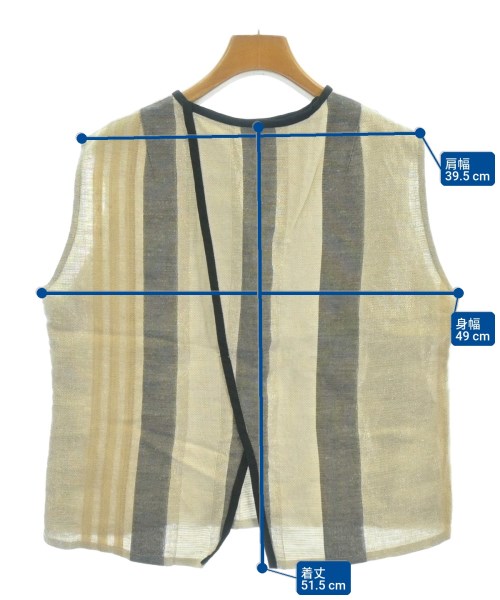 near.nippon（ニアーニッポン）カジュアルシャツ ベージュ サイズ:38(M位) レディース/2200628697028