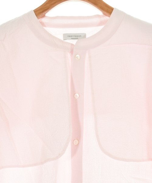 near.nippon（ニアーニッポン）カジュアルシャツ ピンク サイズ:F レディース/2200640606114