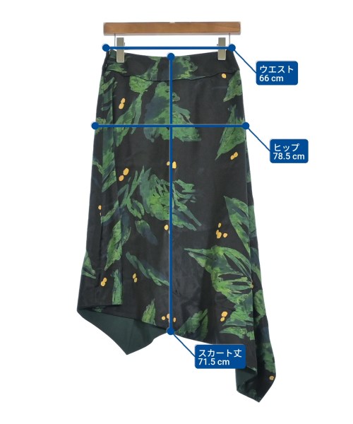 near.nippon（ニアーニッポン）ロング・マキシ丈スカート 黒 サイズ:38(M位) レディース/2200615544106