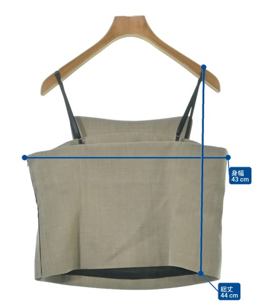 near.nippon（ニアーニッポン）ベスト グレー サイズ:38(M位) レディース/2200647064054