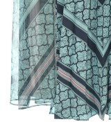 near.nippon（ニアーニッポン）ロング・マキシ丈スカート 青 サイズ:36(S位) レディース/2200666446114