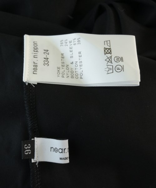 near.nippon（ニアーニッポン）Tシャツ・カットソー 紺 サイズ:36(S位) レディース/2200732950361