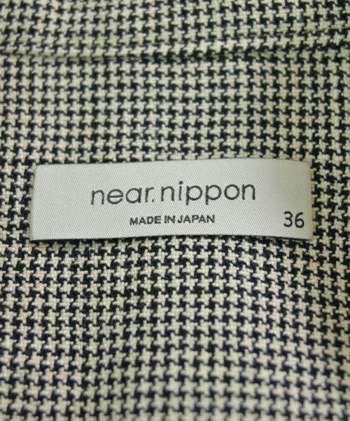 near.nippon（ニアーニッポン）ベスト 黒 サイズ:36(S位) レディース/2200718681067