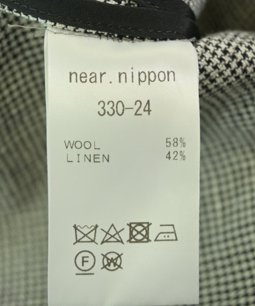near.nippon（ニアーニッポン）ベスト 黒 サイズ:36(S位) レディース/2200718681067