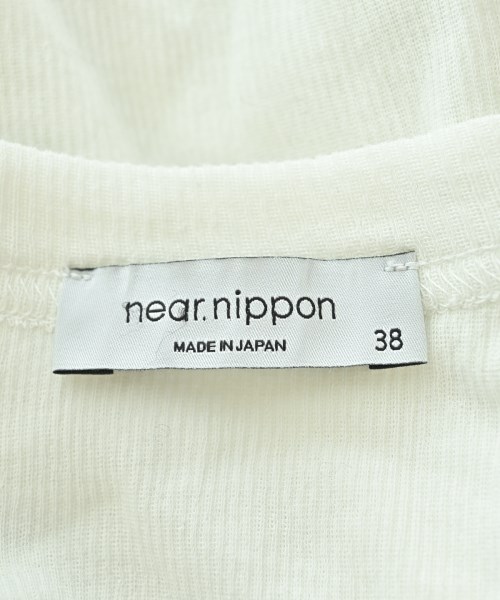 near.nippon（ニアーニッポン）Tシャツ・カットソー 白 サイズ:38(M位) レディース/2200722912034