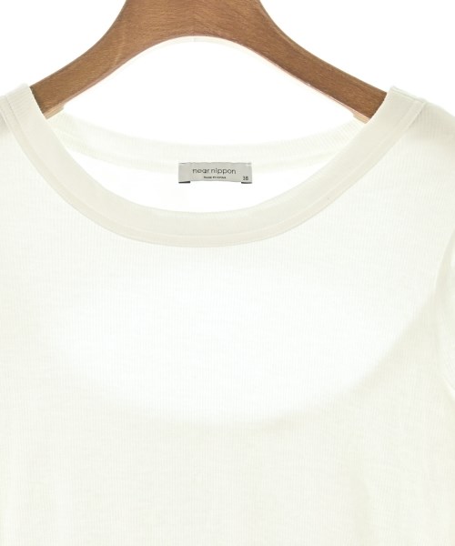 near.nippon（ニアーニッポン）Tシャツ・カットソー 白 サイズ:38(M位) レディース/2200722912034