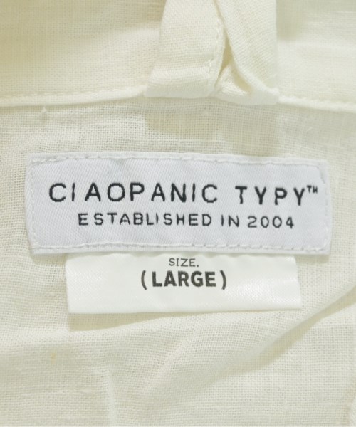 Ciaopanic Typy（チャオパニックティピー）カジュアルシャツ 白 サイズ:L メンズ/2200679507482