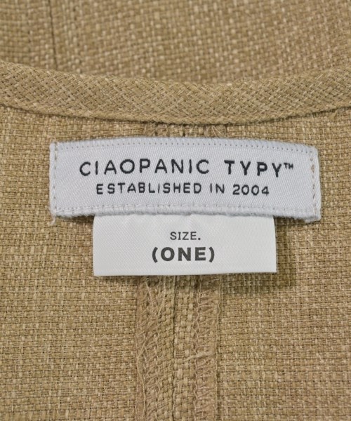 Ciaopanic Typy（チャオパニックティピー）ベスト ベージュ サイズ:F レディース/2200619584016