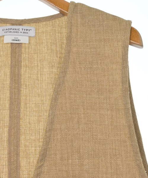 Ciaopanic Typy（チャオパニックティピー）ベスト ベージュ サイズ:F レディース/2200619584016