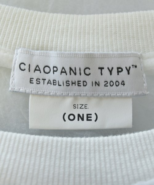 Ciaopanic Typy（チャオパニックティピー）Tシャツ・カットソー 白 サイズ:ONE レディース/2200640711078