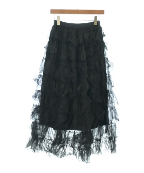 WHO'S WHO Chico（フーズフーチコ）ロング・マキシ丈スカート 黒 サイズ:F レディース/2200615008080