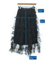 WHO'S WHO Chico（フーズフーチコ）ロング・マキシ丈スカート 黒 サイズ:F レディース/2200615008080