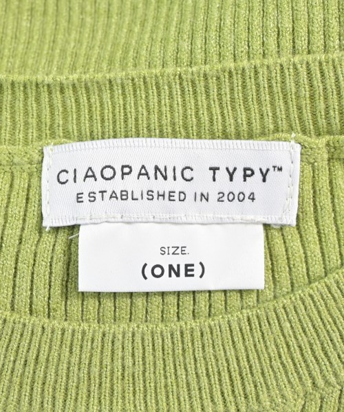 Ciaopanic Typy（チャオパニックティピー）ニット・セーター 緑 サイズ:ONE レディース/2200613191111