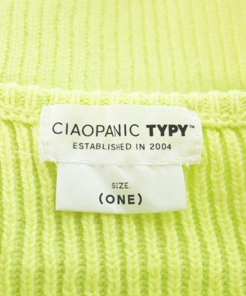 Ciaopanic Typy（チャオパニックティピー）カーディガン 黄 サイズ:ONE レディース/2200617813033