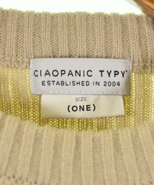 Ciaopanic Typy（チャオパニックティピー）ニット・セーター ベージュ サイズ:ONE レディース/2200680512093