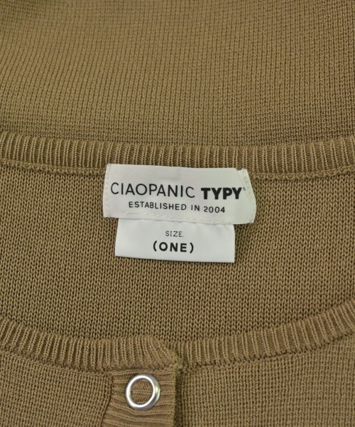 Ciaopanic Typy（チャオパニックティピー）カーディガン ベージュ サイズ:ONE レディース/2200677734118
