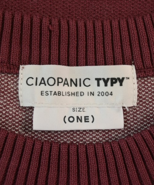 Ciaopanic Typy（チャオパニックティピー）ニット・セーター 赤 サイズ:ONE レディース/2200653260044