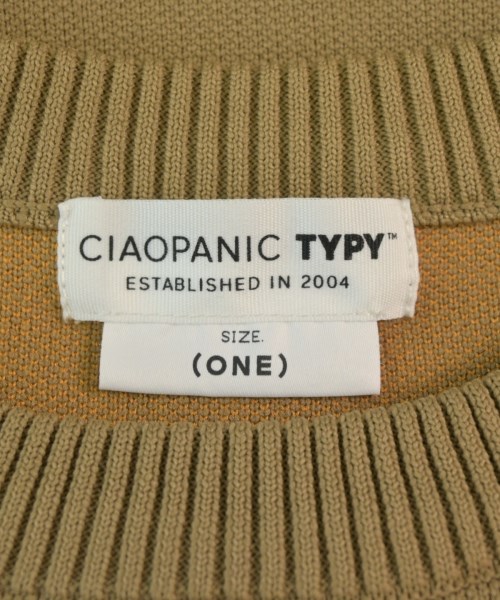 Ciaopanic Typy（チャオパニックティピー）ニット・セーター ベージュ サイズ:ONE レディース/2200653260051