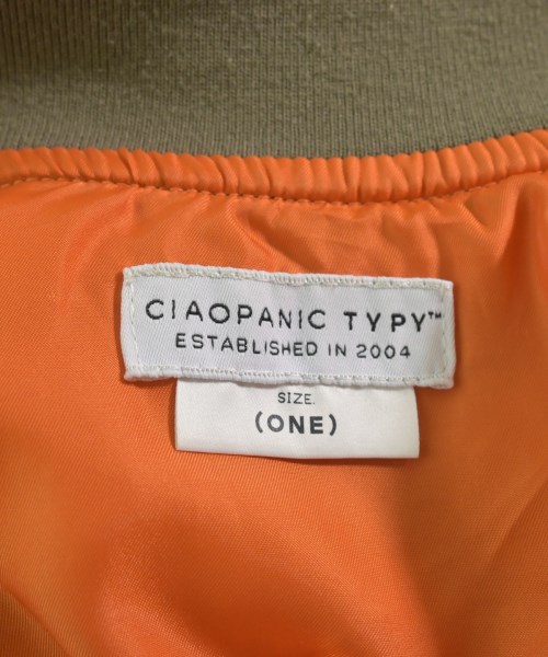 Ciaopanic Typy（チャオパニックティピー）ミリタリーブルゾン カーキ サイズ:ONE レディース/2200635306067