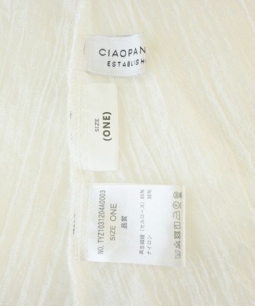 Ciaopanic Typy（チャオパニックティピー）カジュアルシャツ 白 サイズ:ONE レディース/2200687174041