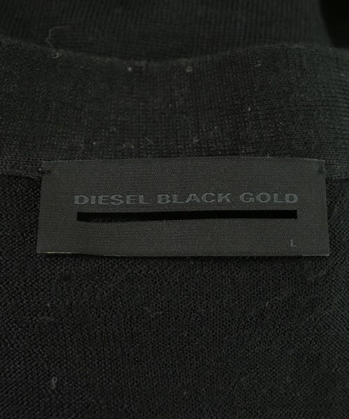 DIESEL BLACK GOLD（ディーゼルブラックゴールド）カーディガン 黒 サイズ:L メンズ/2200635388209