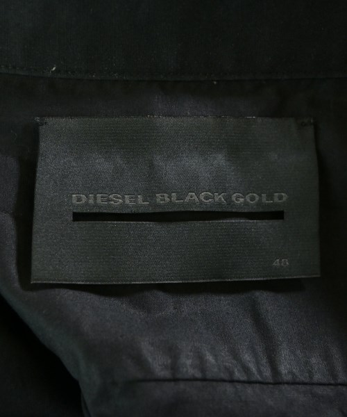 DIESEL BLACK GOLD（ディーゼルブラックゴールド）カジュアルシャツ 黒 サイズ:48(L位) メンズ/2200536100252