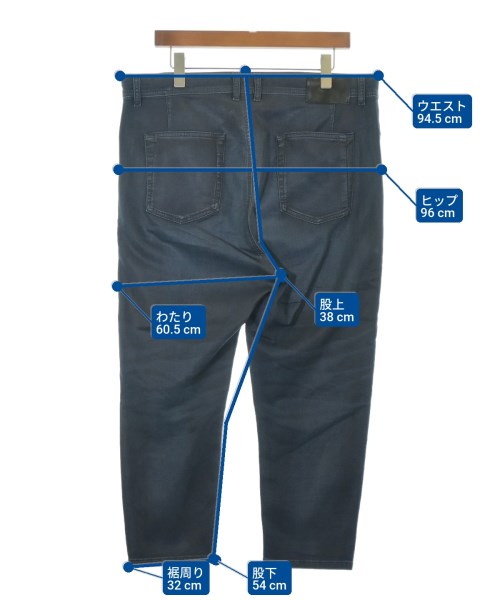 DIESEL BLACK GOLD（ディーゼルブラックゴールド）デニムパンツ 紺 サイズ:34(XL位) メンズ/2200545227278