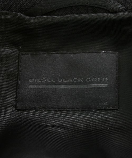 DIESEL BLACK GOLD（ディーゼルブラックゴールド）チェスターコート 黒 サイズ:42(L位) レディース/2200626804046