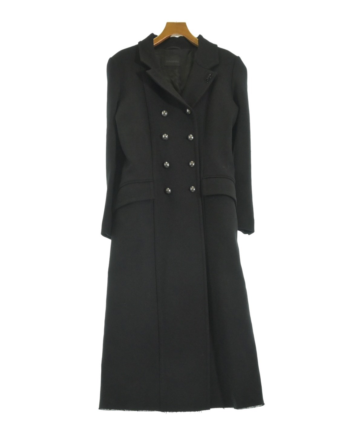 DIESEL/ディーゼル チェスターコートチャコールブラック DIESEL ディーゼル ロングコート メンズ ウール混 部分コーティング