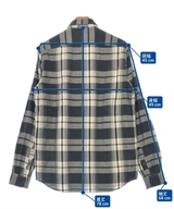 DIESEL BLACK GOLD（ディーゼルブラックゴールド）カジュアルシャツ 黒 サイズ:48(M位) メンズ/2200613327145