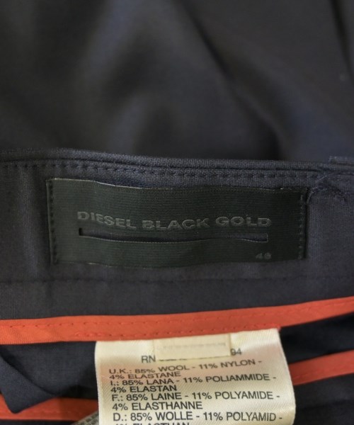DIESEL BLACK GOLD（ディーゼルブラックゴールド）スラックス 紺 サイズ:46(M位) メンズ/2200614356083