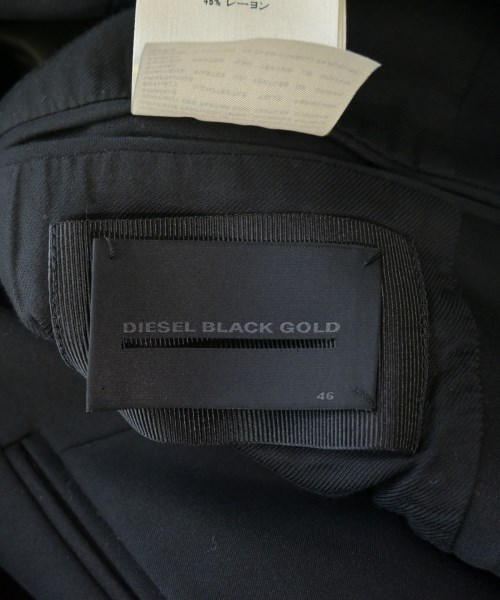 DIESEL BLACK GOLD（ディーゼルブラックゴールド）テーラードジャケット 黒 サイズ:46(M位) メンズ/2200614356090