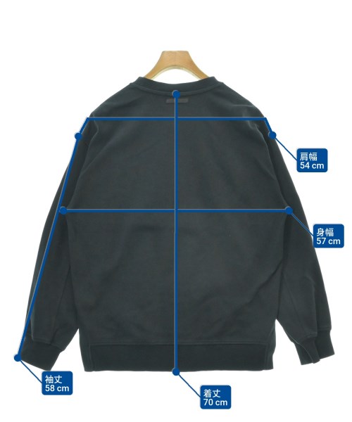 DIESEL BLACK GOLD（ディーゼルブラックゴールド）スウェット 黒 サイズ:S メンズ/2200619301019