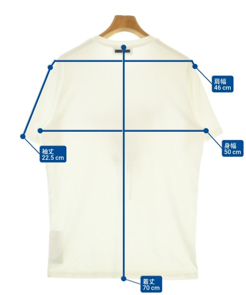 DIESEL BLACK GOLD（ディーゼルブラックゴールド）Tシャツ・カットソー 白 サイズ:L メンズ/2200566368042