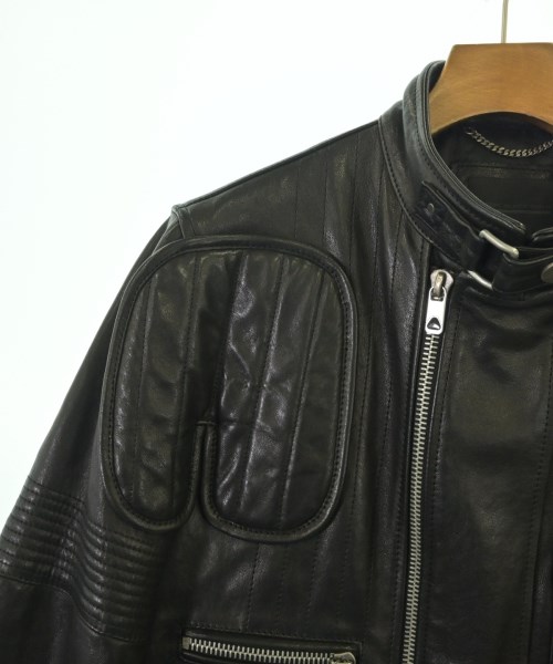 DIESEL BLACK GOLD（ディーゼルブラックゴールド）ライダース 黒 サイズ:50(XL位) メンズ/2200697043016