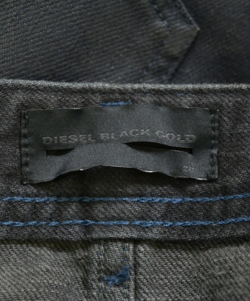 DIESEL BLACK GOLD（ディーゼルブラックゴールド）デニムパンツ 黒 サイズ:28(S位) メンズ/2200698096011