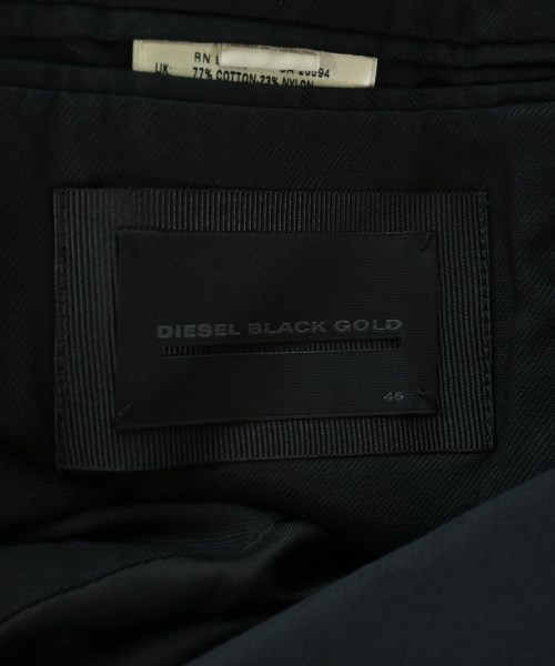 DIESEL BLACK GOLD（ディーゼルブラックゴールド）カジュアルジャケット 黒 サイズ:46(M位) メンズ/2200735946057