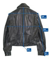 DIESEL BLACK GOLD（ディーゼルブラックゴールド）ライダース 黒 サイズ:46(M位) メンズ/2200721892016