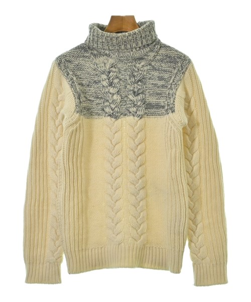 DIESEL BLACK GOLD(ディーゼル　ブラックゴールド)ニット・セーター 白 サイズ:S/2200625981441