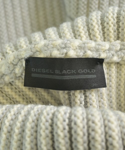 DIESEL BLACK GOLD（ディーゼルブラックゴールド）ニット・セーター グレー サイズ:36(S位) レディース/2200625981458
