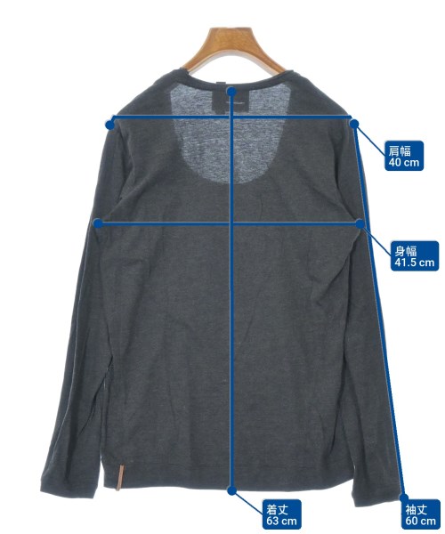 DIESEL BLACK GOLD（ディーゼルブラックゴールド）Tシャツ・カットソー グレー サイズ:XS レディース/2200625981977