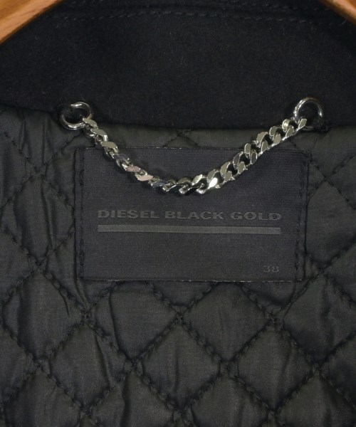 DIESEL BLACK GOLD（ディーゼルブラックゴールド）ピーコート 黒 サイズ:38(M位) レディース/2200648329152