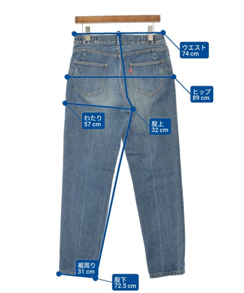 CHRISTIAN DADA（クリスチャン　ダダ）デニムパンツ 青 サイズ:46(M位) メンズ/2200615288024