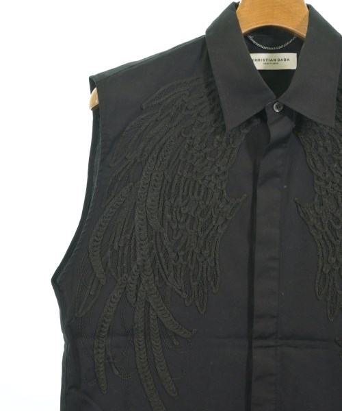 CHRISTIAN DADA（クリスチャン　ダダ）カジュアルシャツ 黒 サイズ:46(M位) メンズ/2200633445027